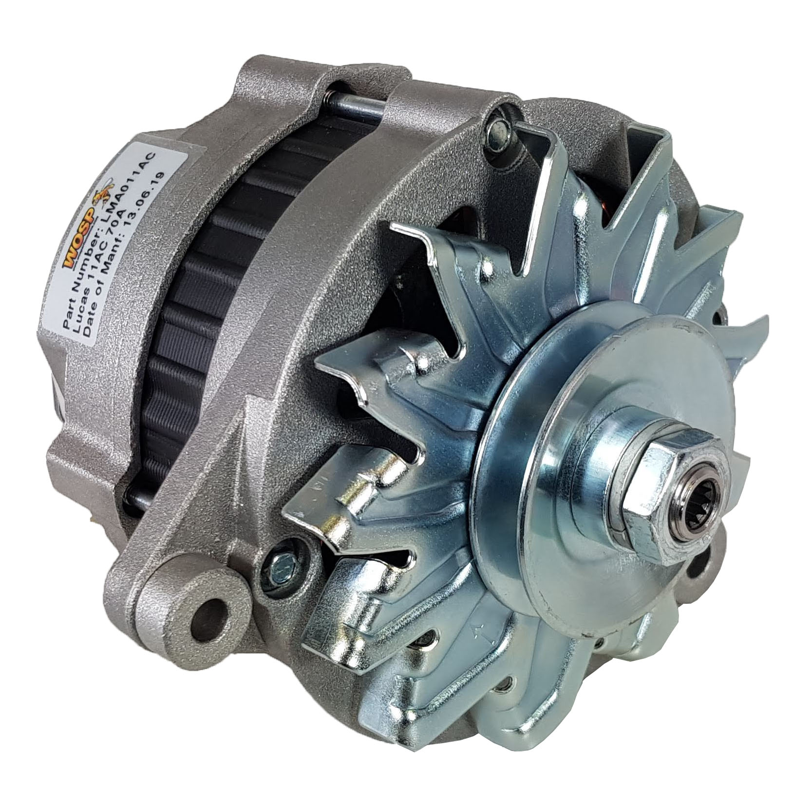 Lucas 11AC 80A Alternator (2-Lug)