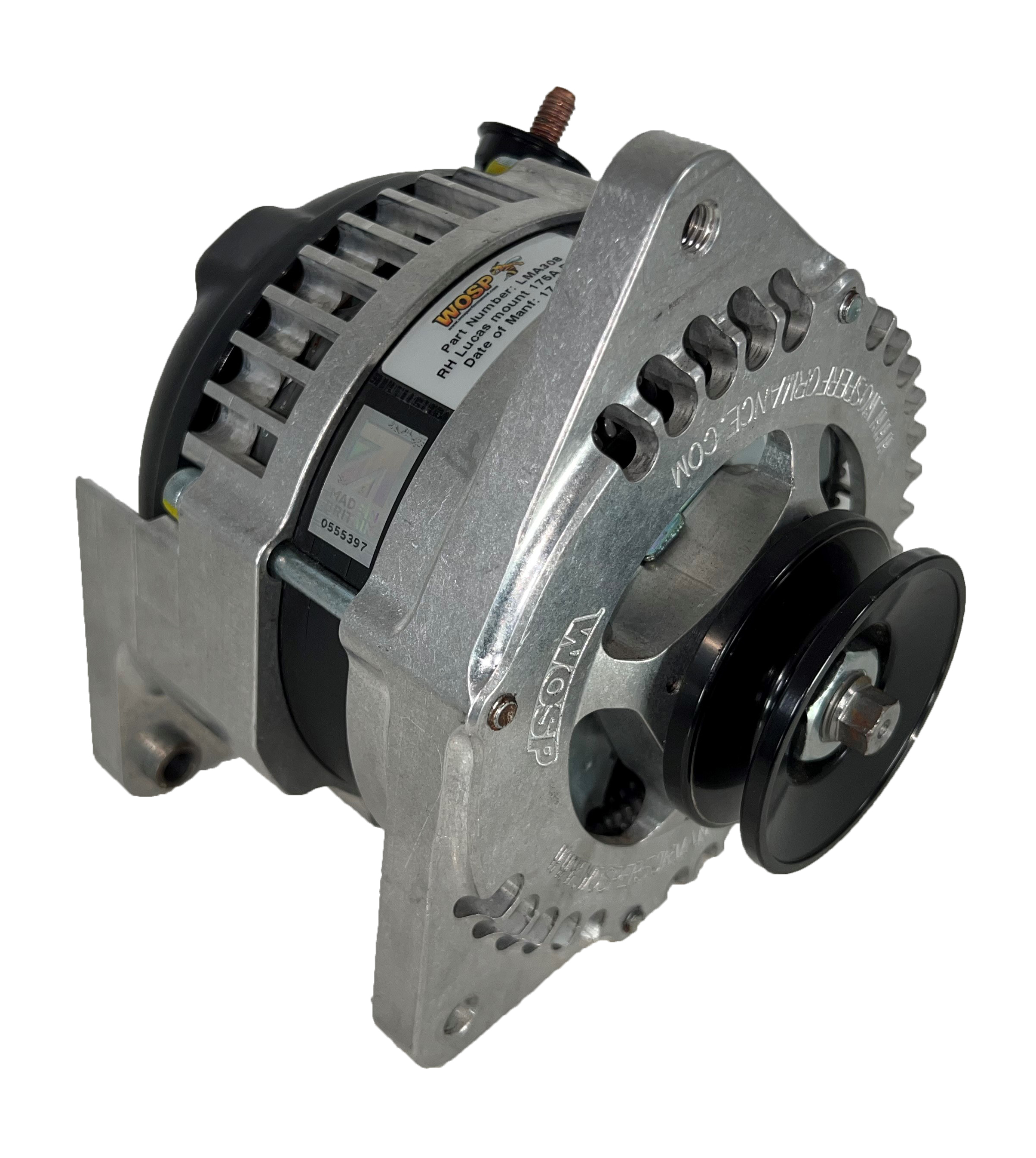 Alternators | 300 Series Alternators | 320A Lucas type RH Mount Race ...