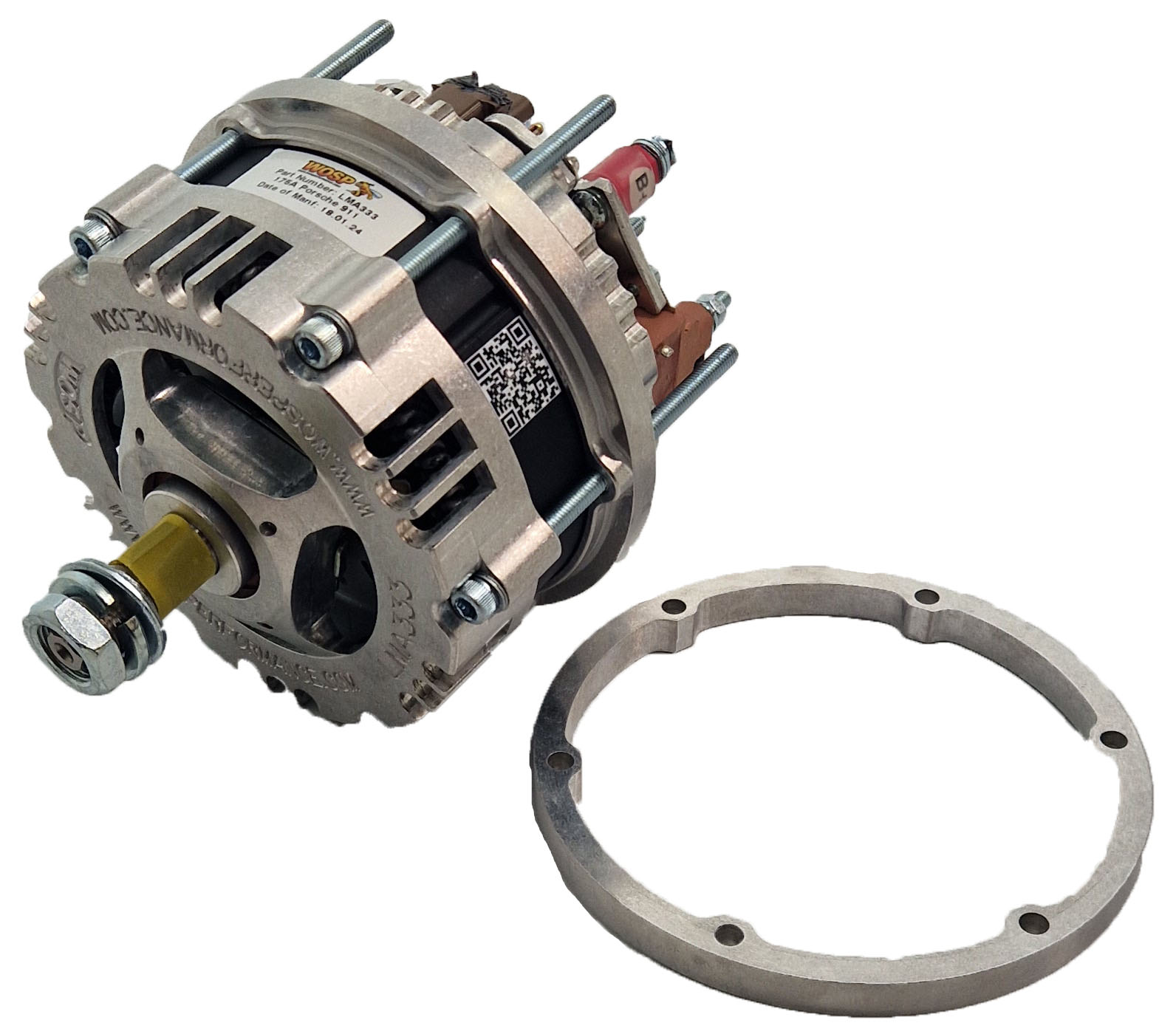 Porsche 911 175A Alternator (Mid range 'medium' fan housing)