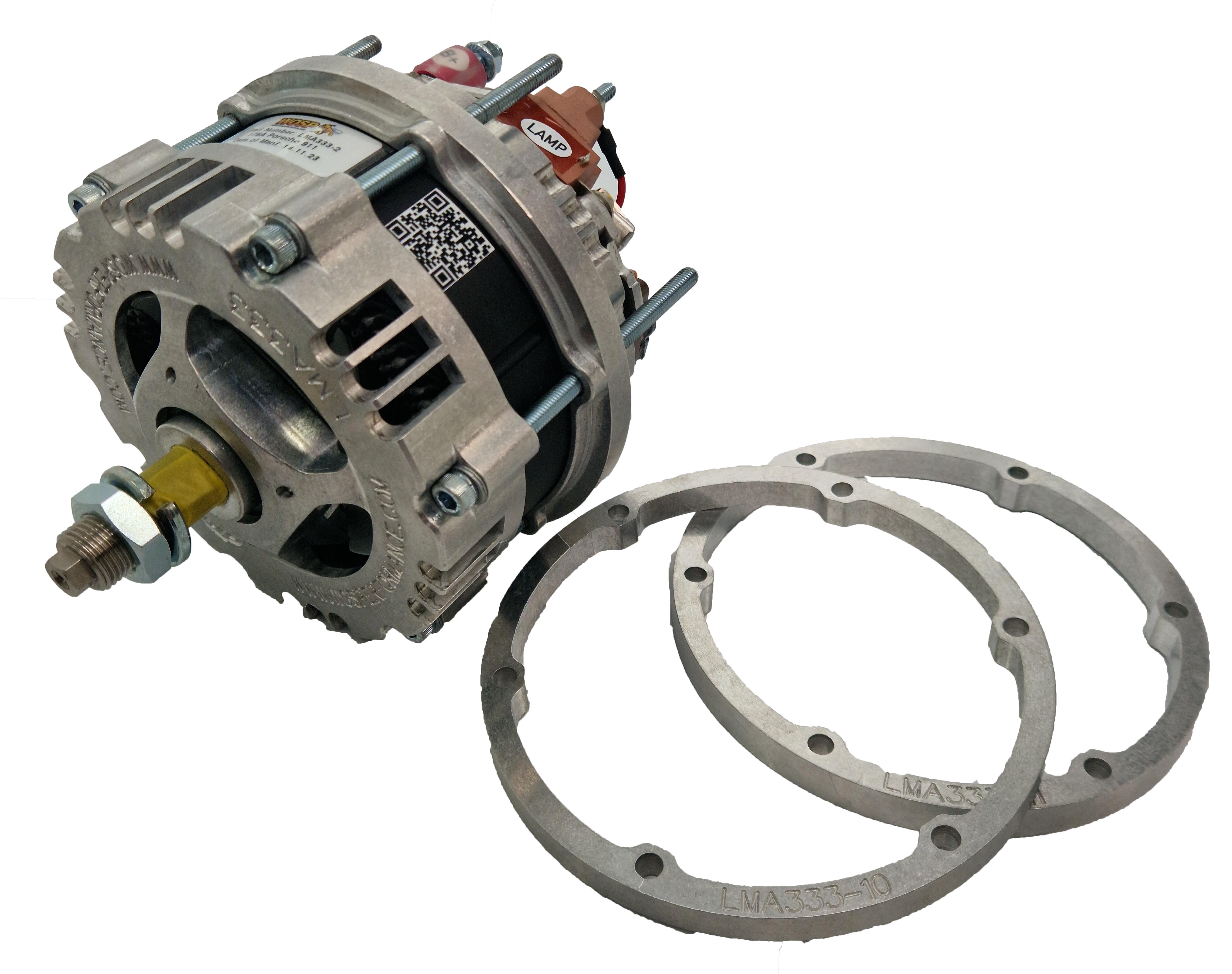 Porsche 911 175A Alternator (Late 'thin' fan housing )