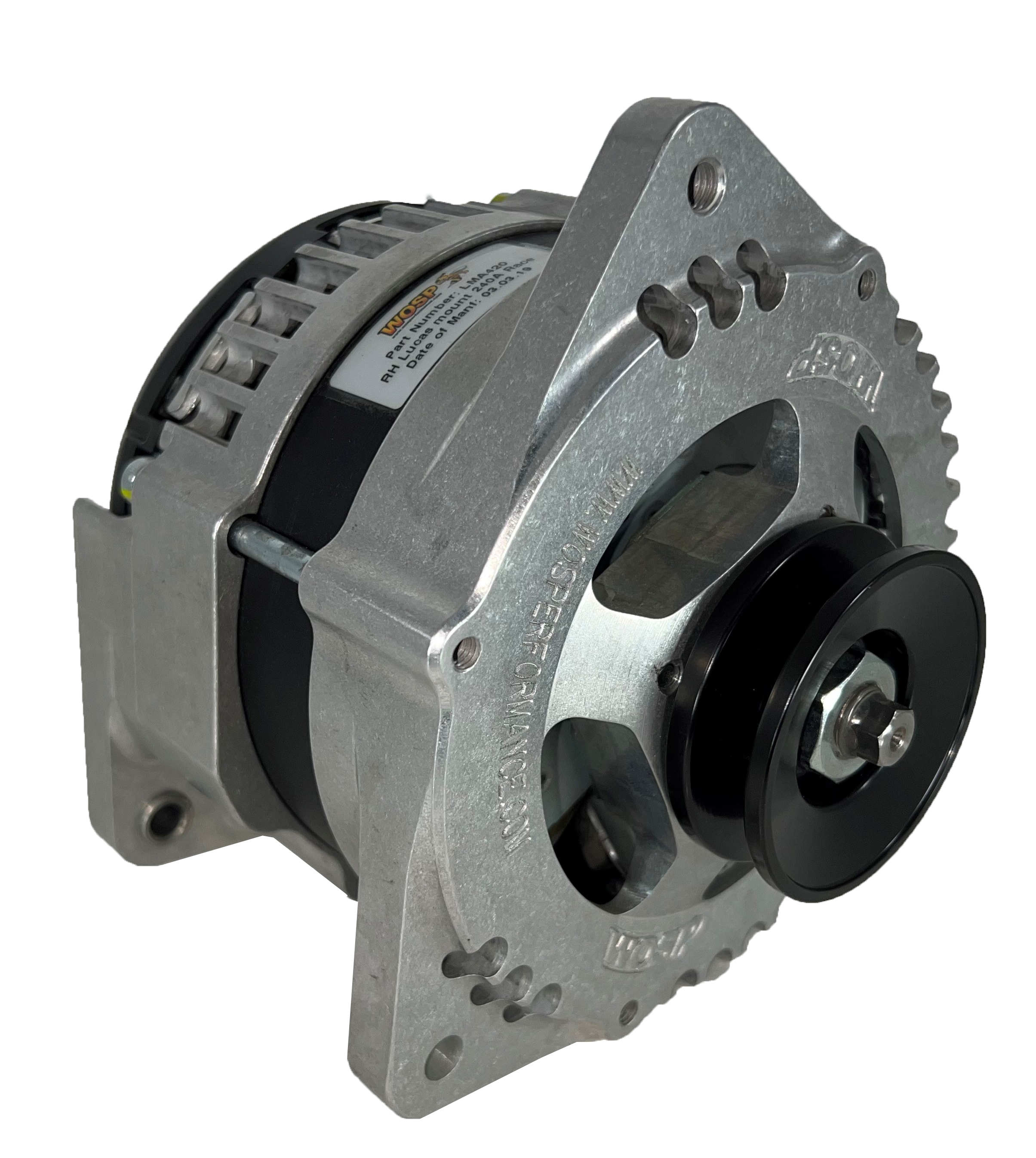 180A Lucas type RH Mount Race Alternator