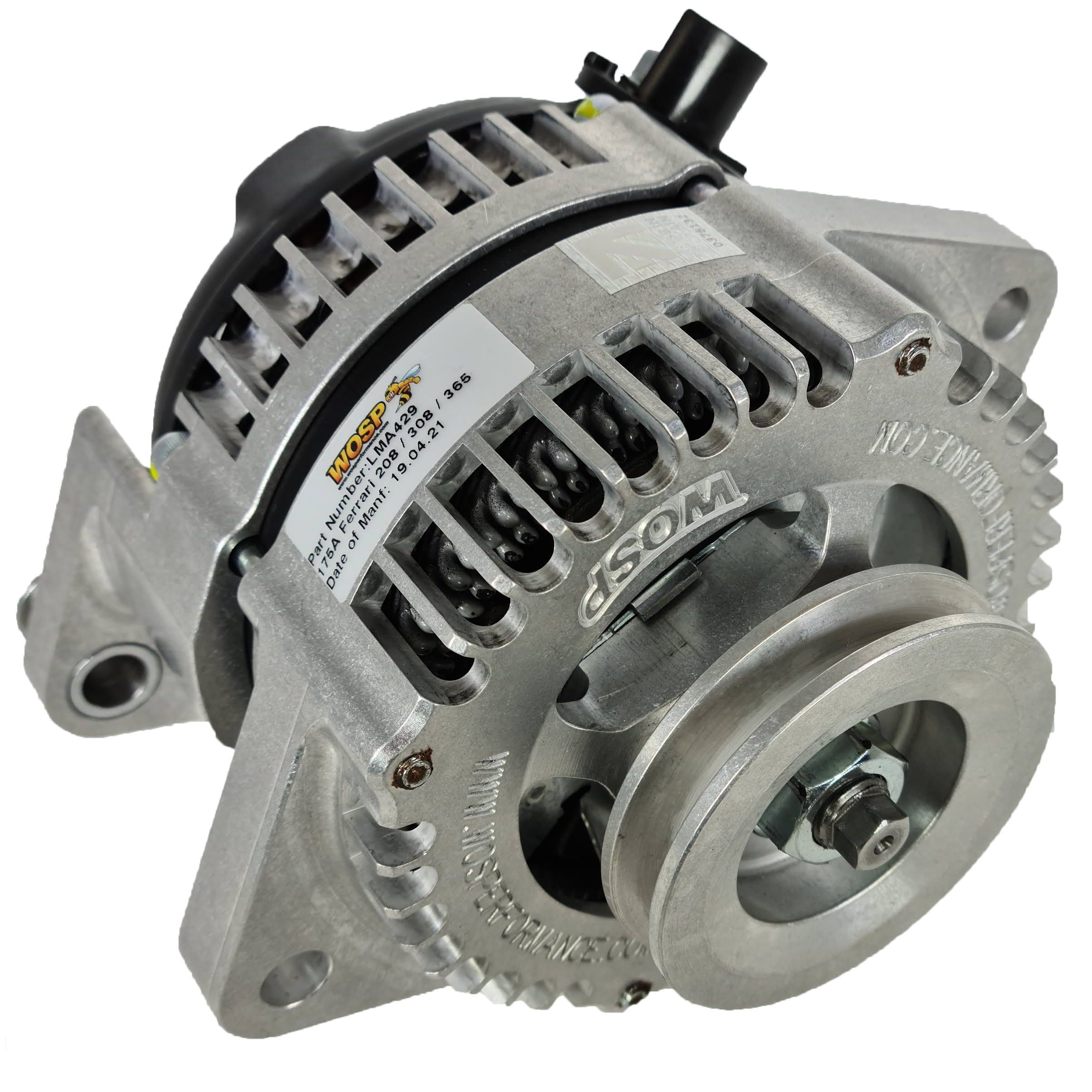 Ferrari 'Various' 320A Alternator (3-Lug) (10mm V) (12mm Lug Hole)