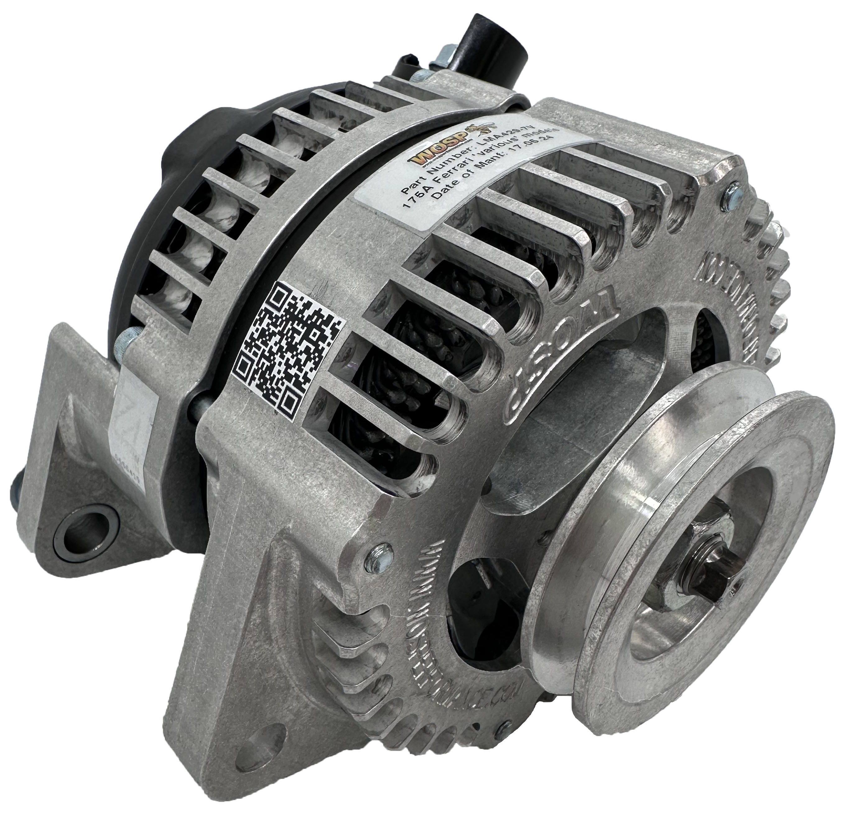 Ferrari 'Various' 175A Alternator (3-Lug) (7mm V) (12mm Lug Hole)