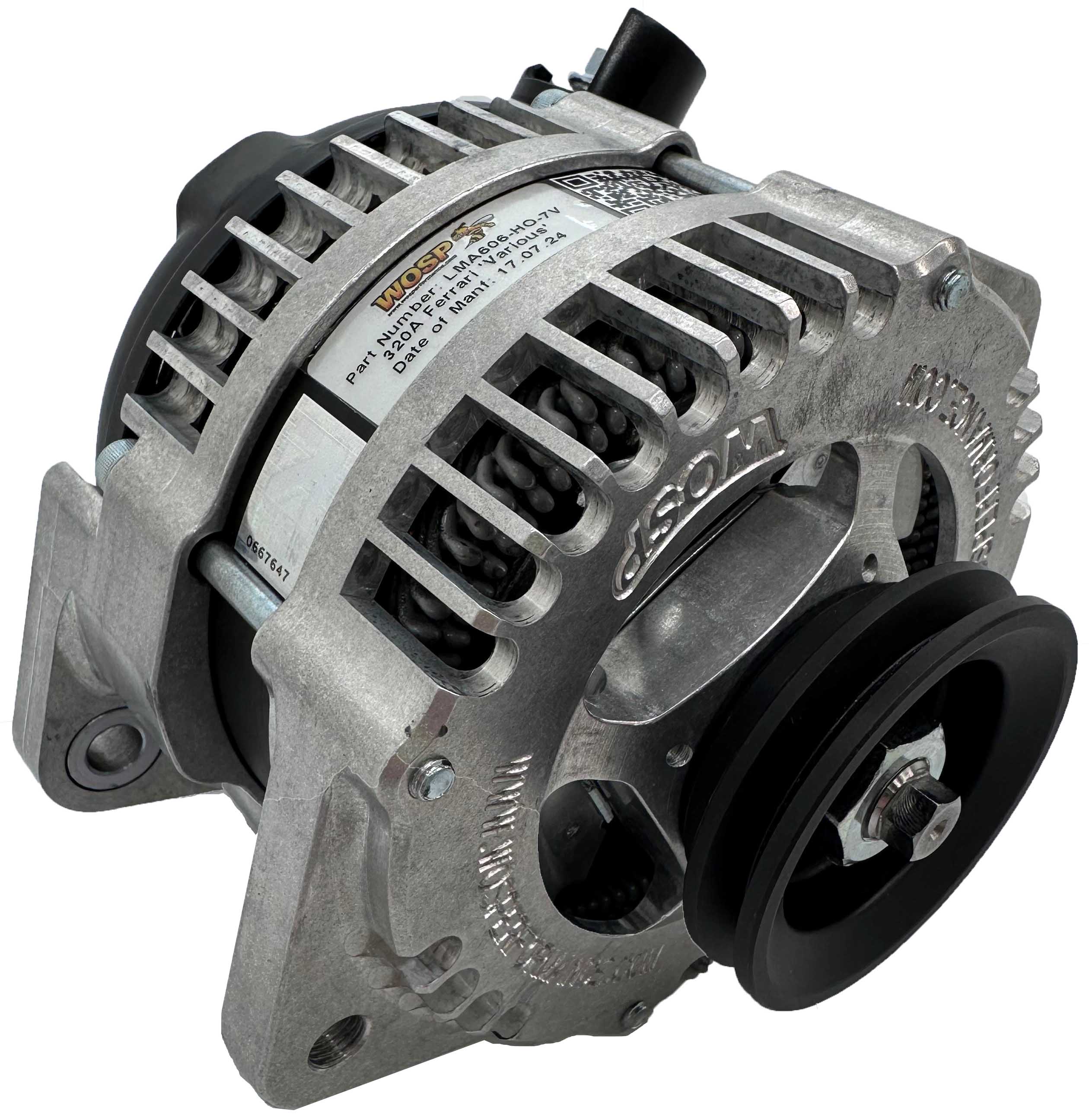 Ferrari 'Various' 320A Alternator (4-lug) (7mm V)