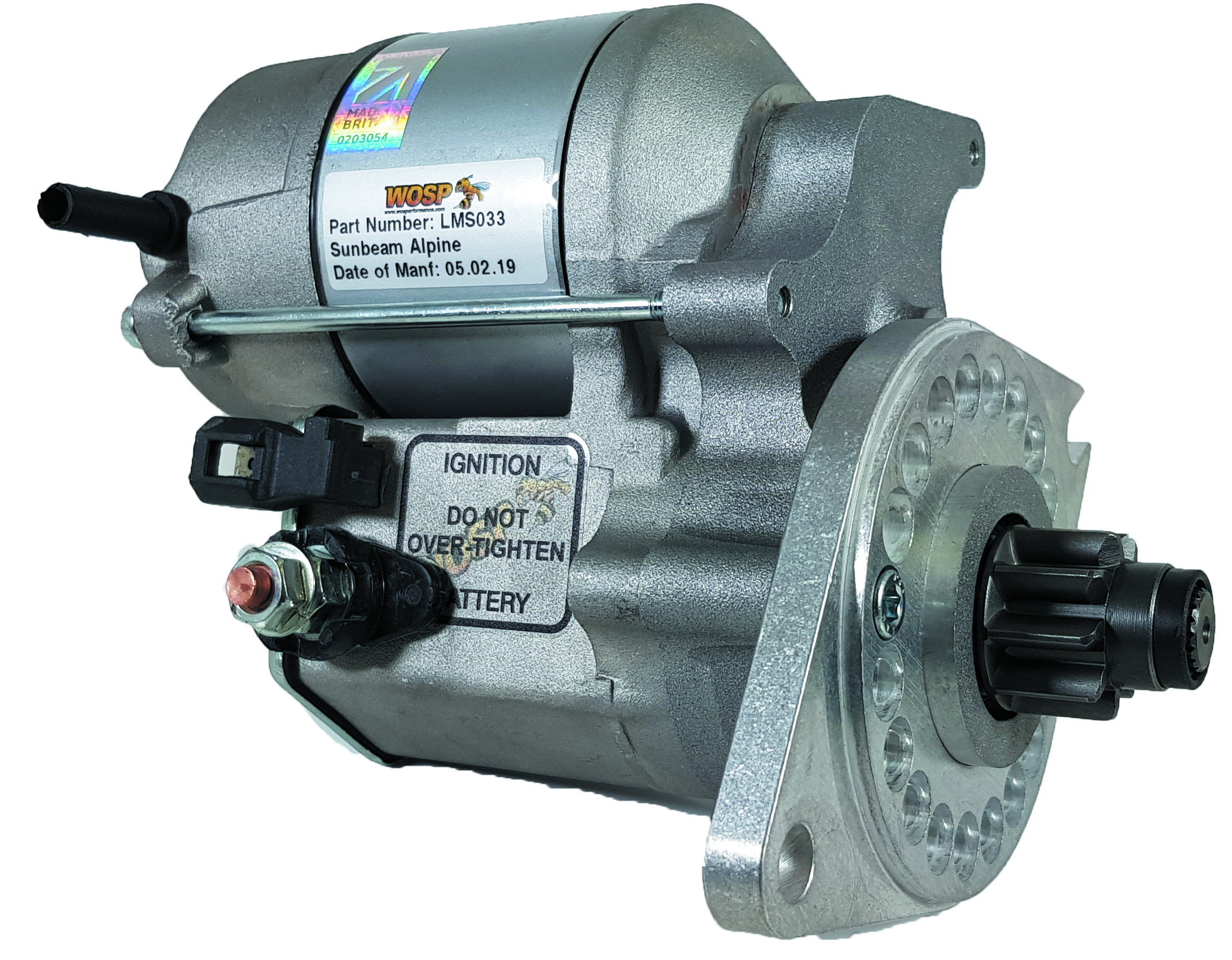 Rootes | Holbay 1600 | 1725 high torque starter motor