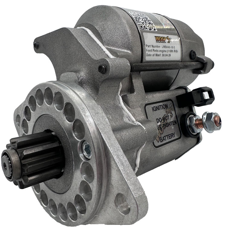 Ford Pinto engine (110 tooth ring gear) 10 tooth | 2 bolt high torque starter motor