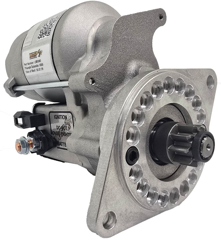 Triumph Dolomite 1500 high torque starter motor