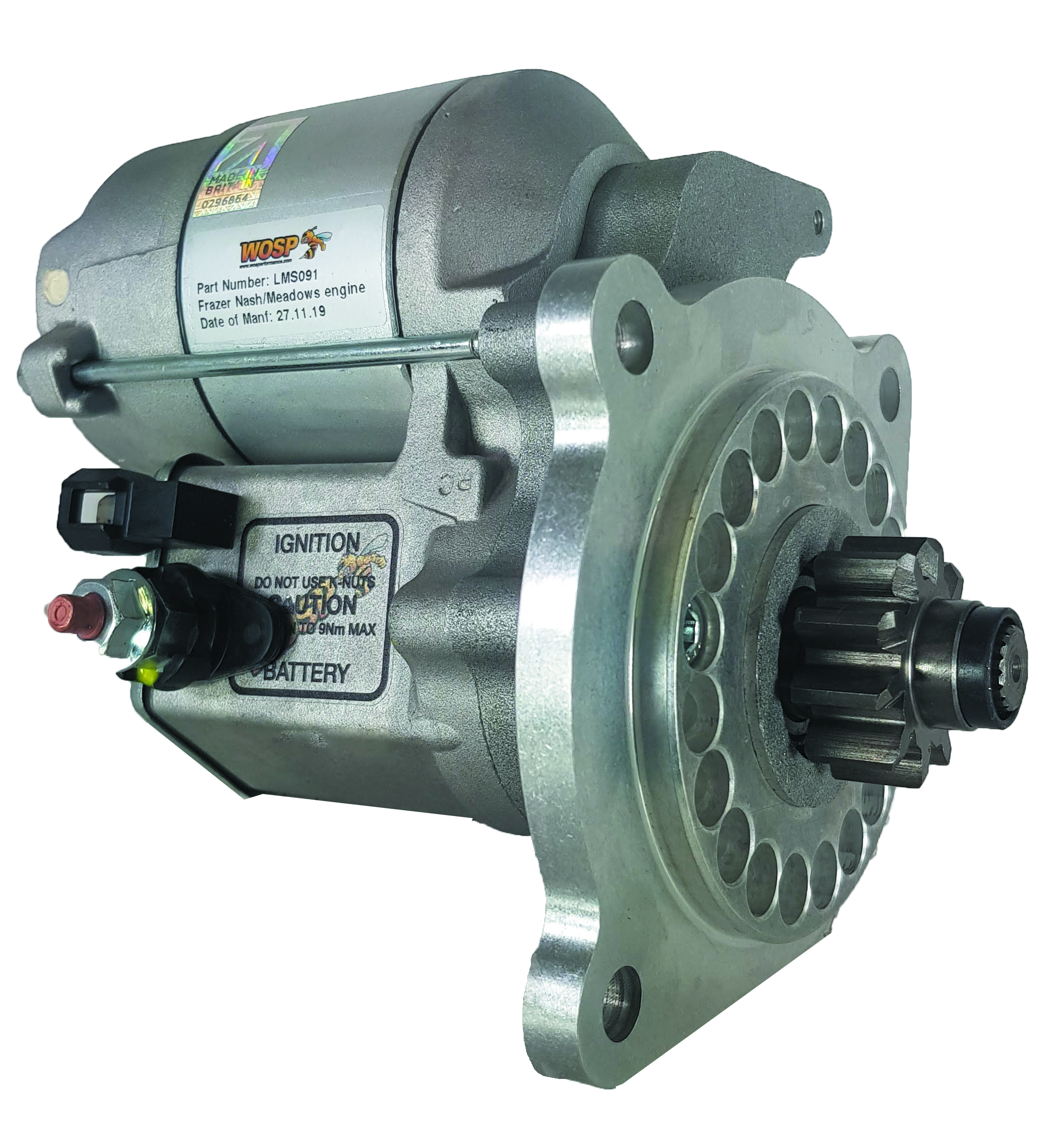 Frazer Nash high torque starter motor