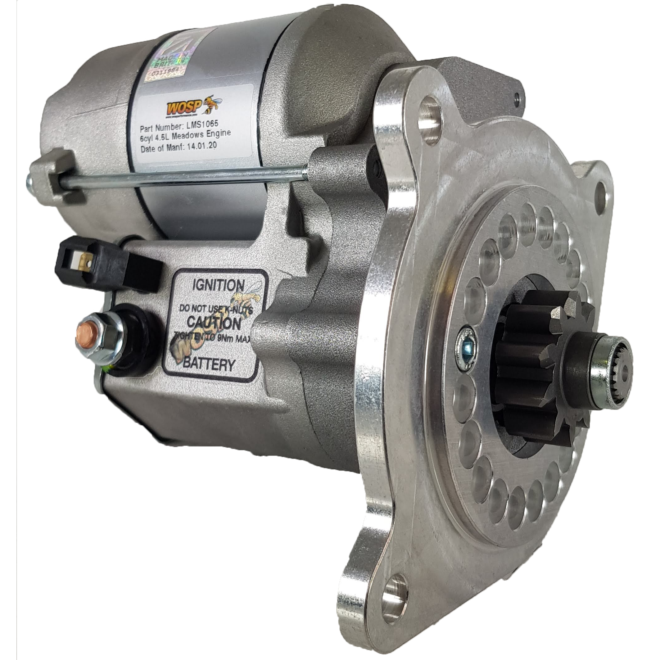 Lagonda (6cyl 4.5L Meadows) high torque starter motor