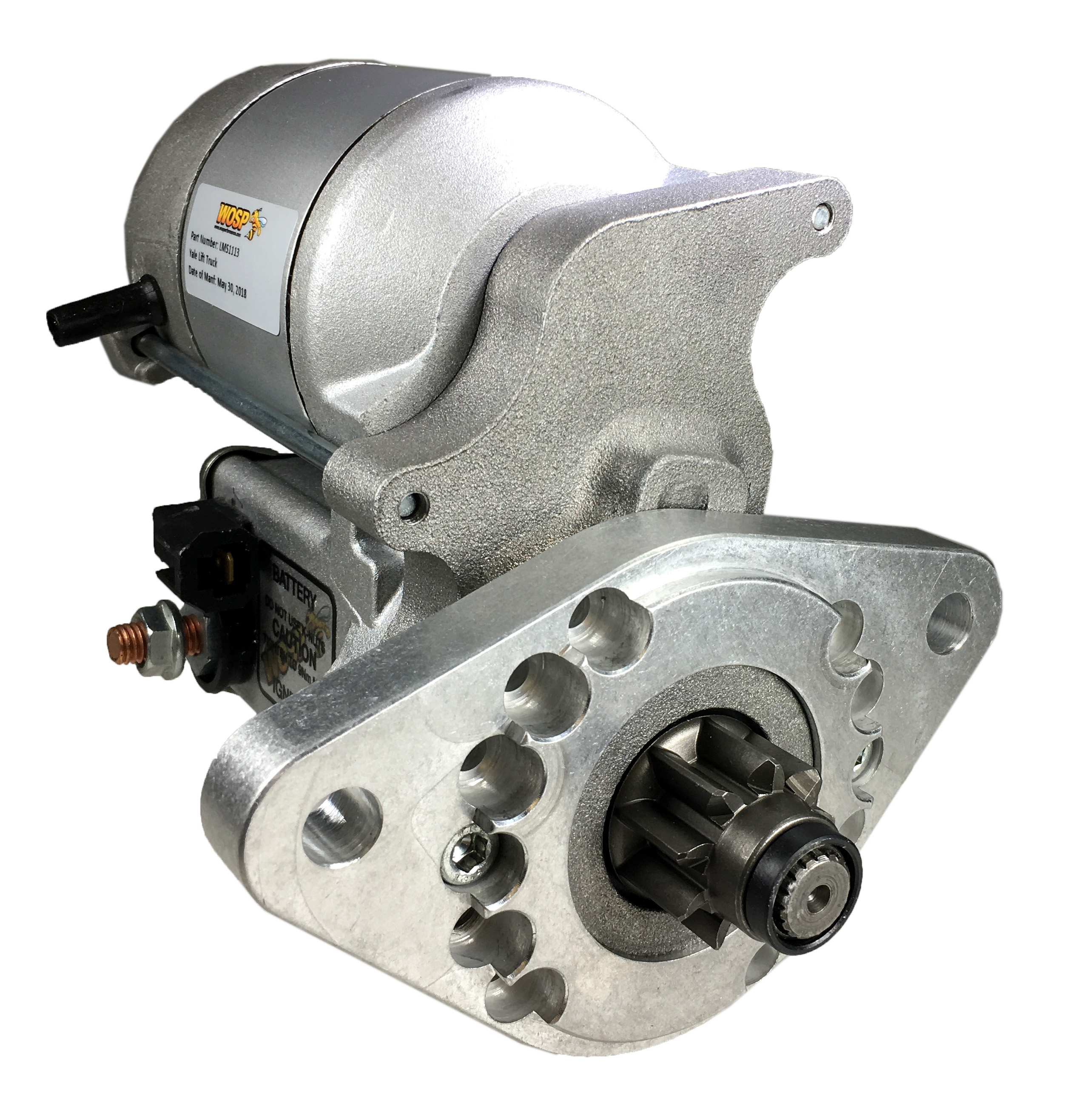 Sumitomo Yale | Yale Lift Truck V6 LH high torque starter motor