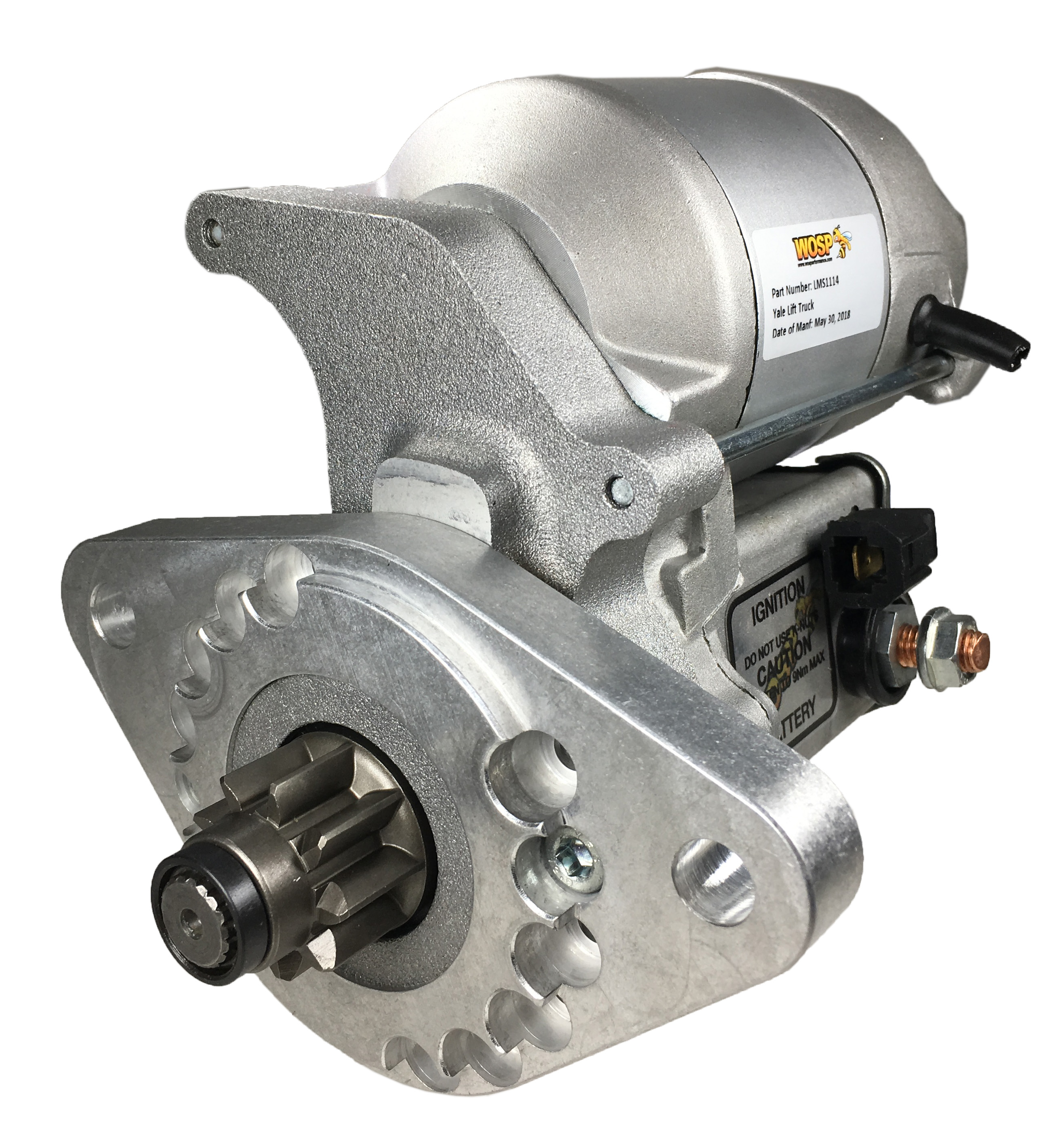 Sumitomo Yale | Yale Lift Truck V6 RH high torque starter motor