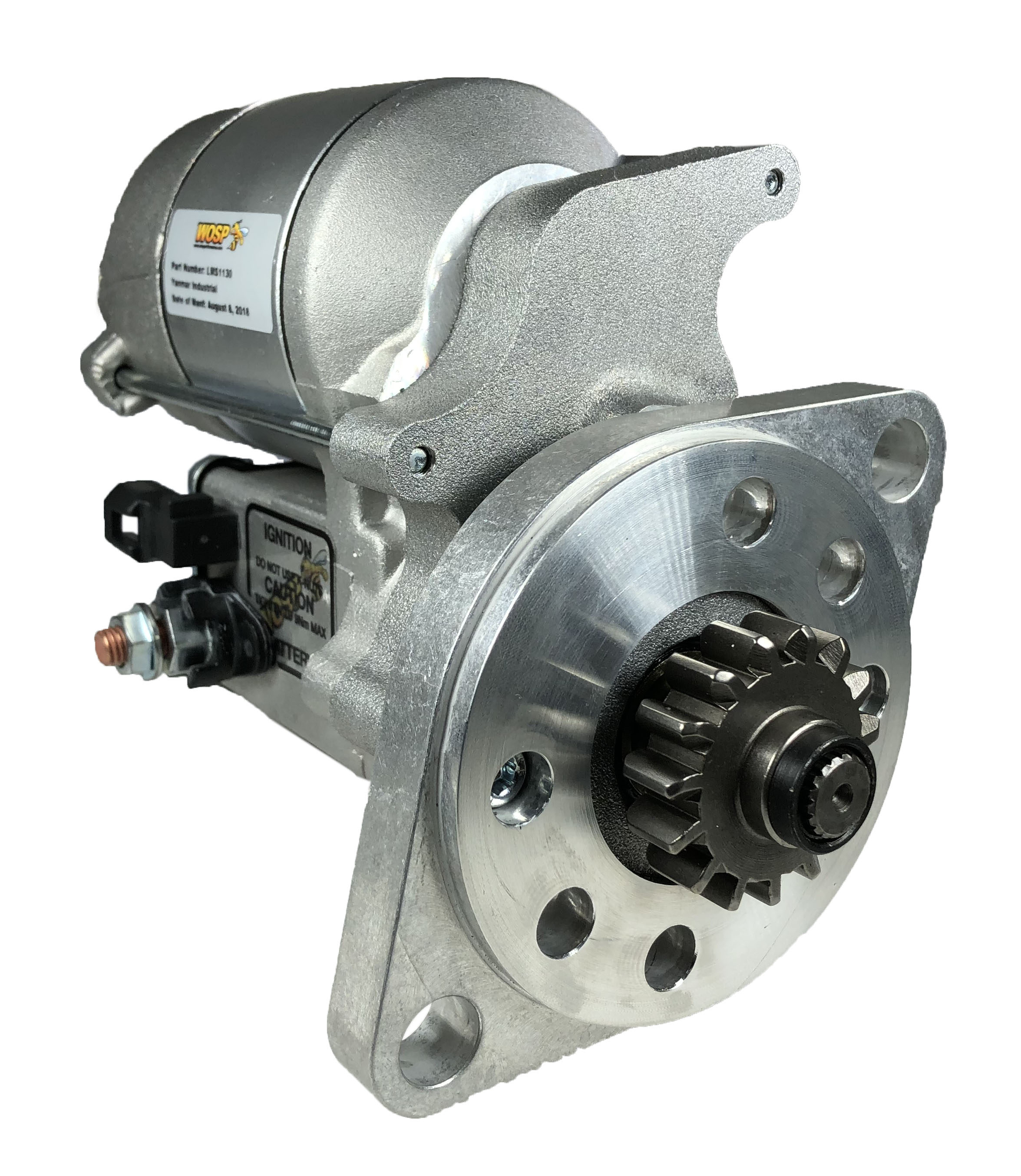 Yanmar Industrial various applications high torque starter motor (24V Volt)