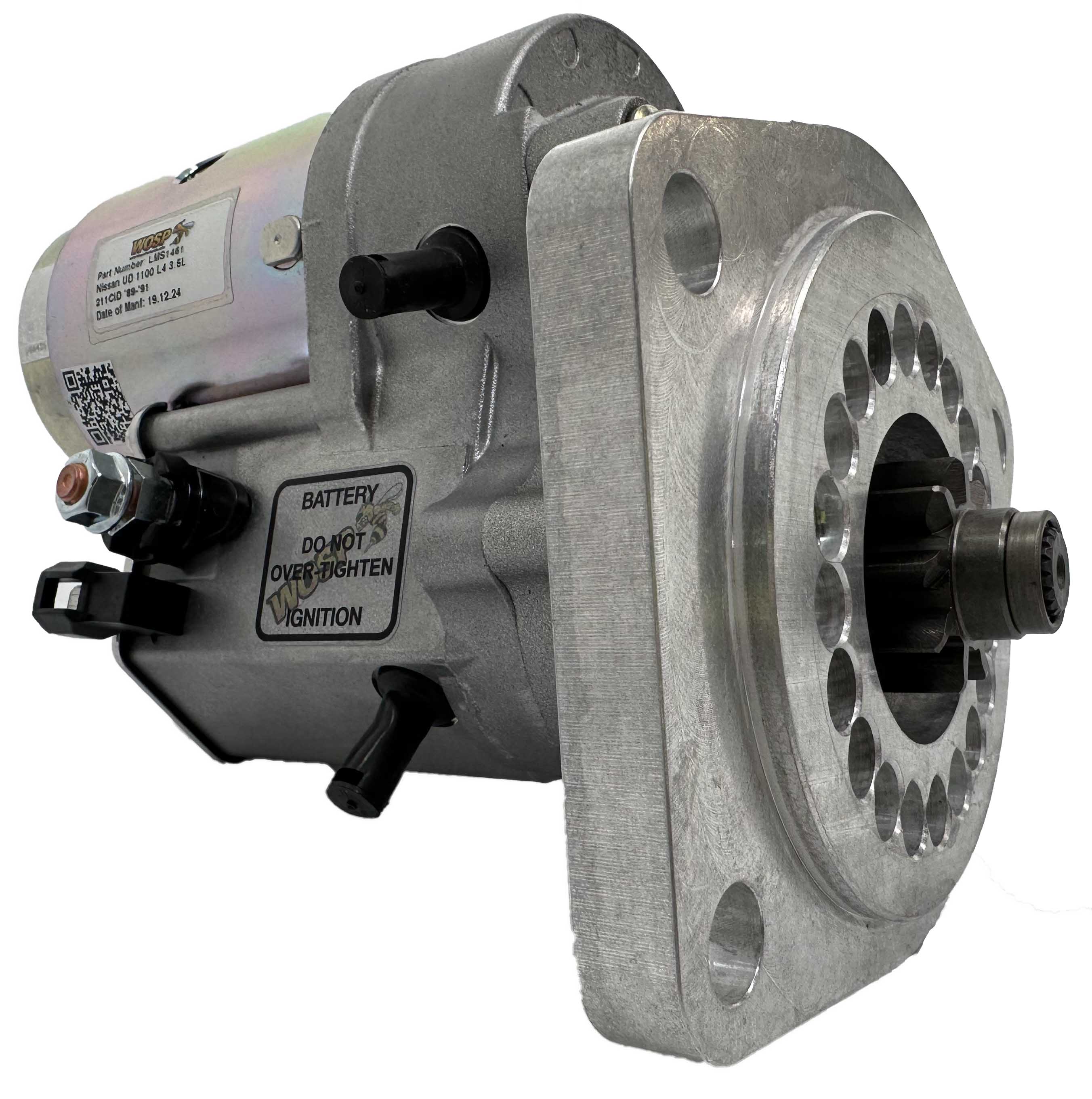 Nissan UD 1100 L4 3.5L 211CID '89-'91 super-duty starter motor