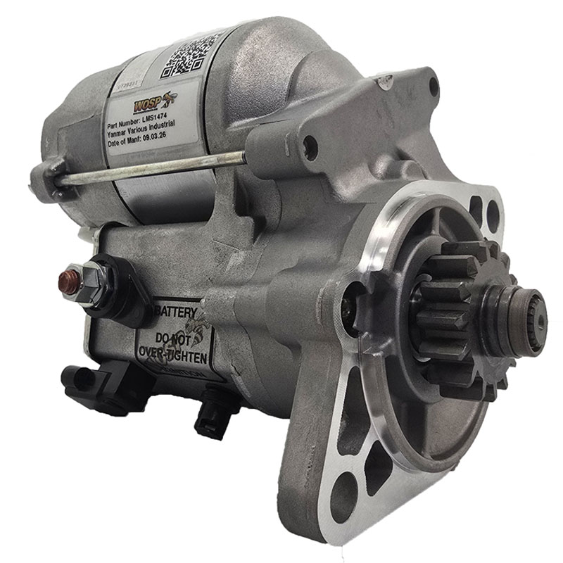 Yanmar Various industrial high torque starter motor (24-Volt)