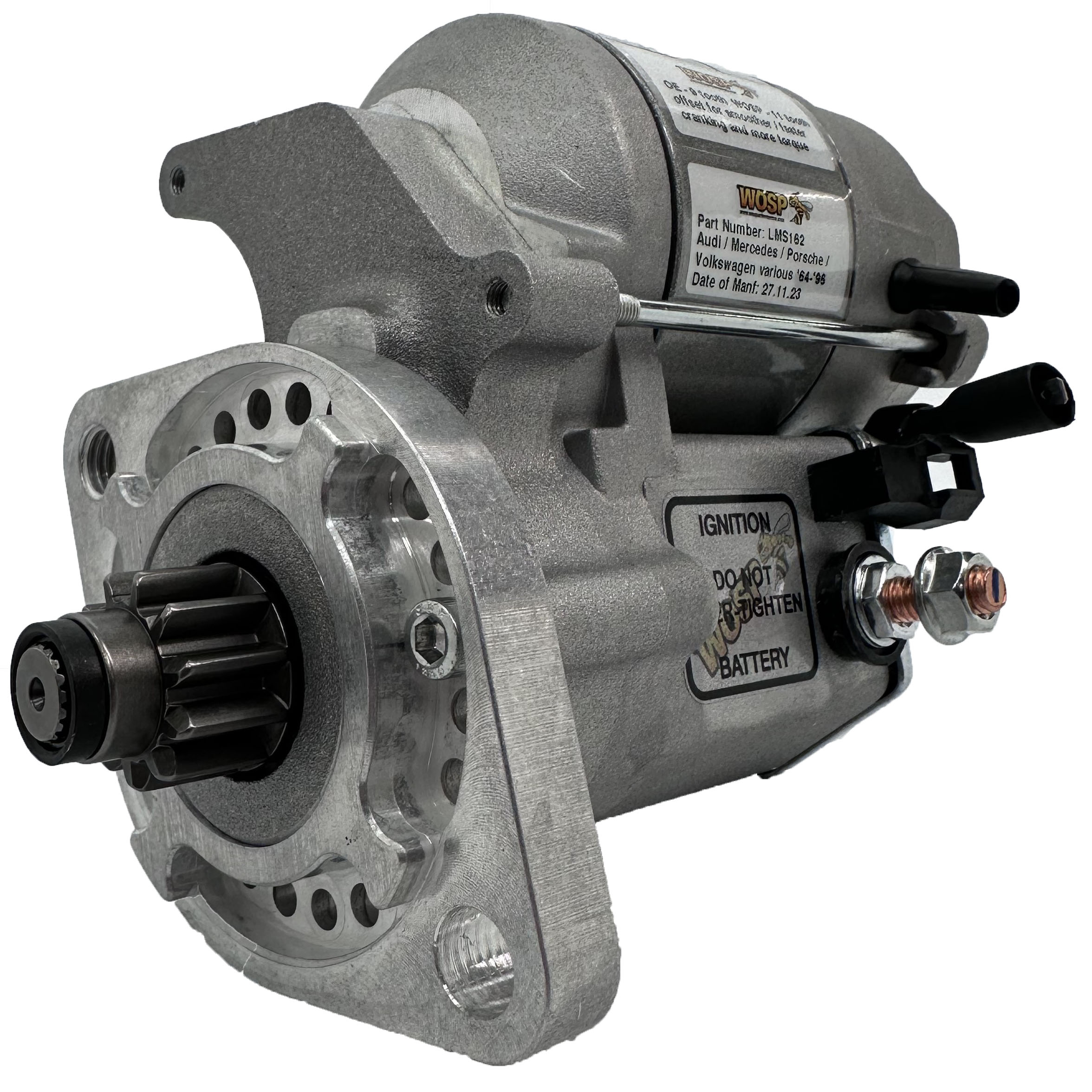 Audi | Mercedes | Porsche | Volkswagen various '64-'96 high torque starter motor