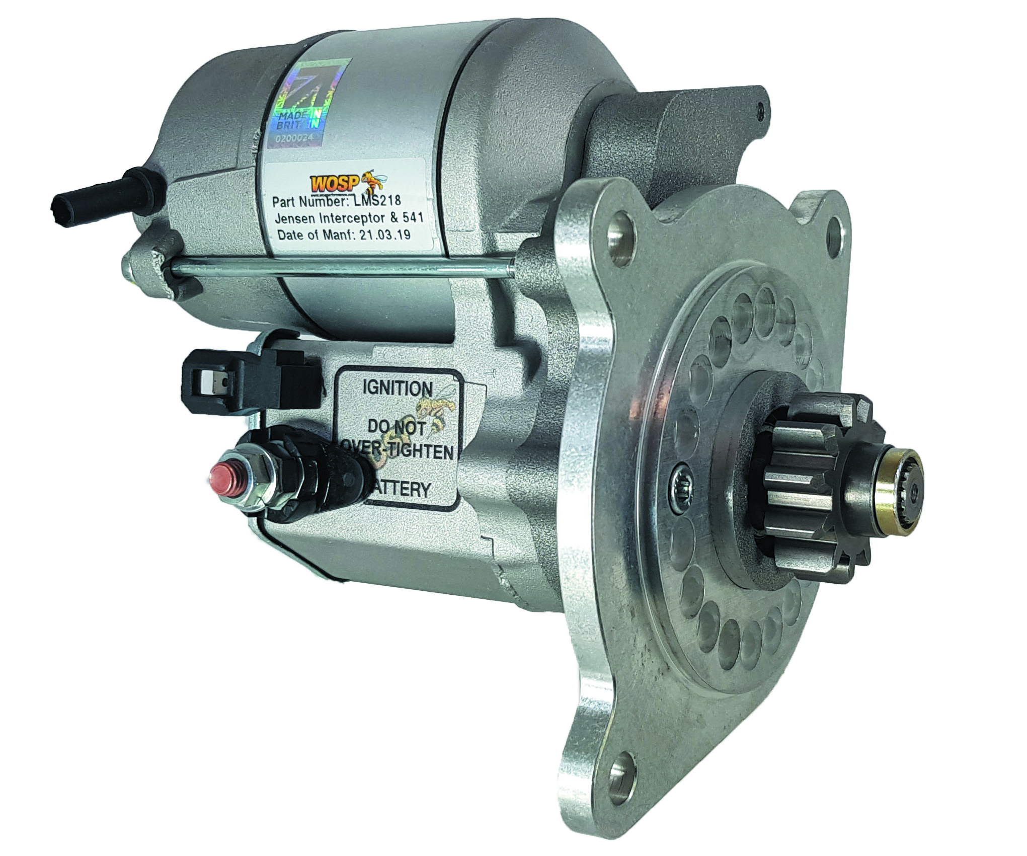 Humber | Jensen | Lagonda 'vairous' high torque starter motor (10 tooth)