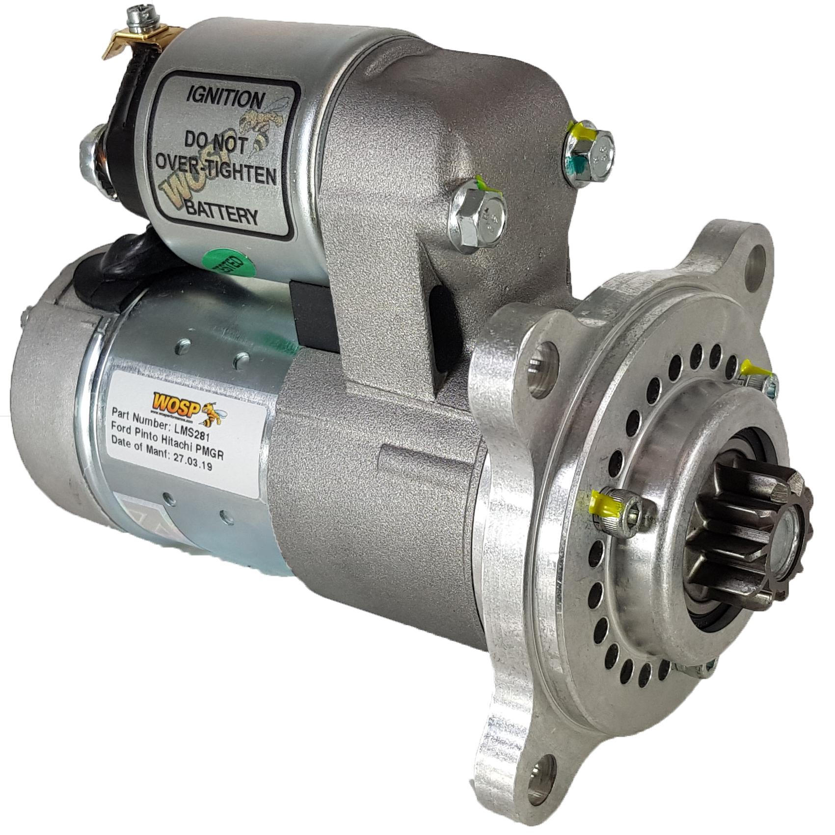 Ford Pinto engine 'slimline' high torque starter motor