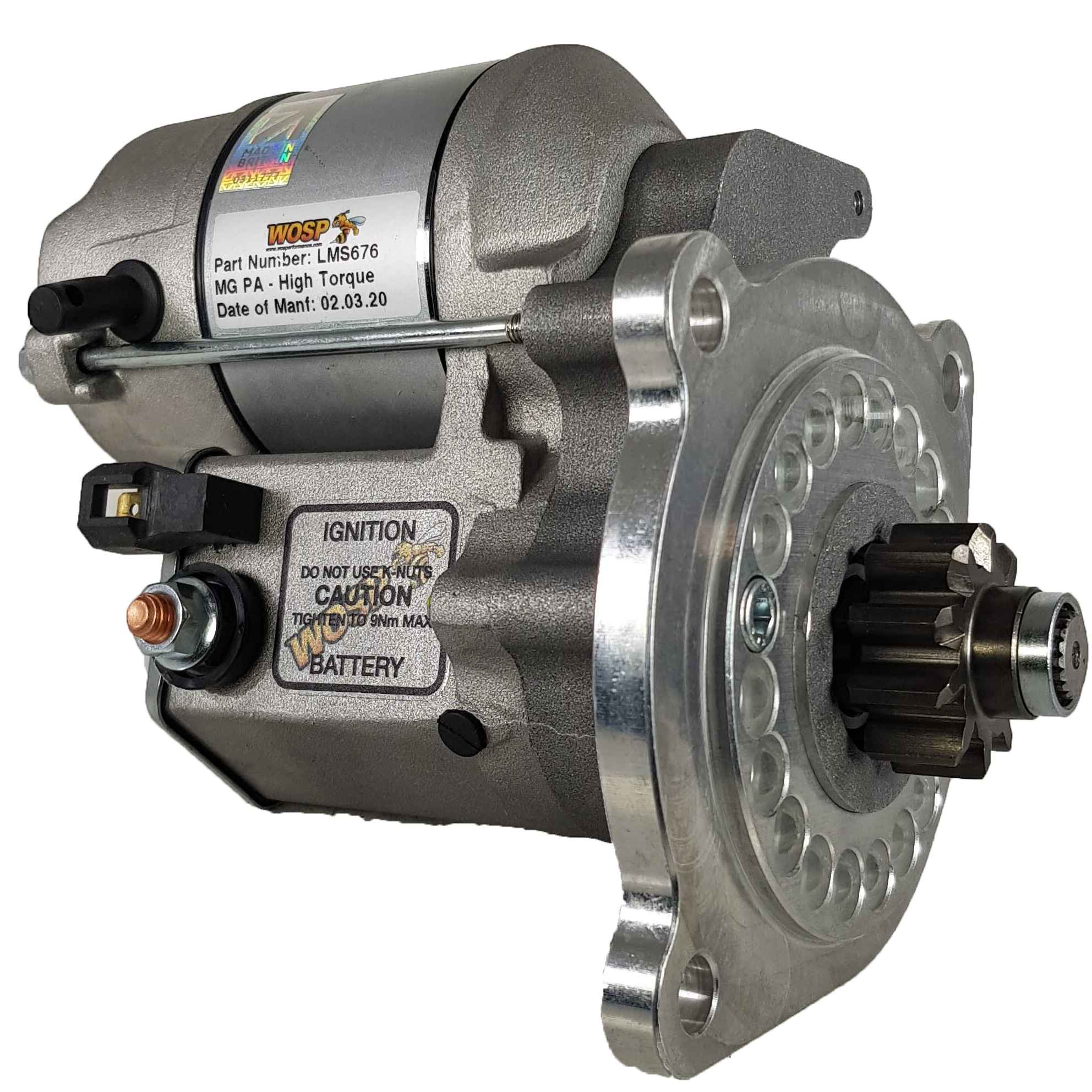 MG PA | P-Type | N-Type high torque starter motor