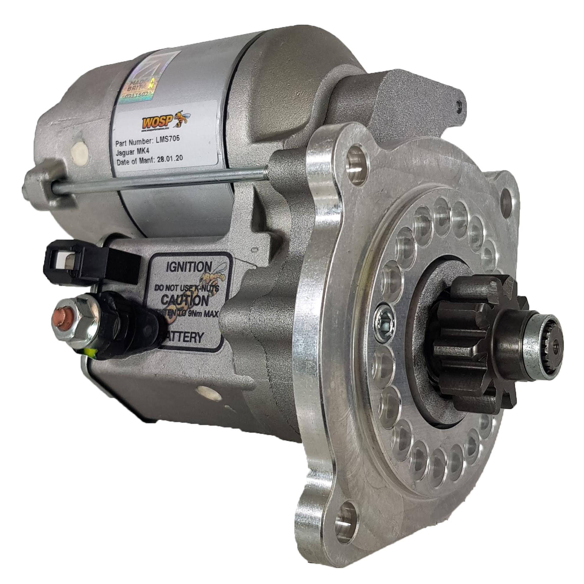 Jaguar Mk4 high torque starter motor